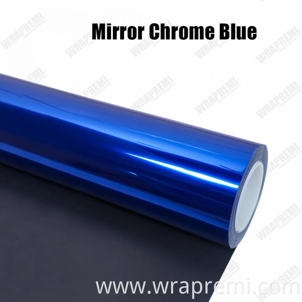 Mirror Chrome Blue